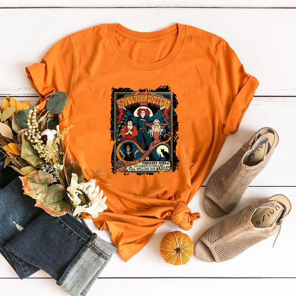 Black Tin Candle - Sanderson Sisters Shirt Funny Halloween T-shirt