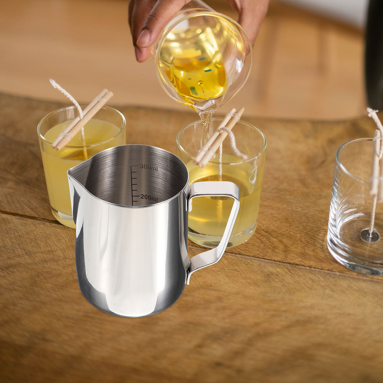 Wax Melting Pot - 300Ml Heating Cup Thicken Stainless Steel