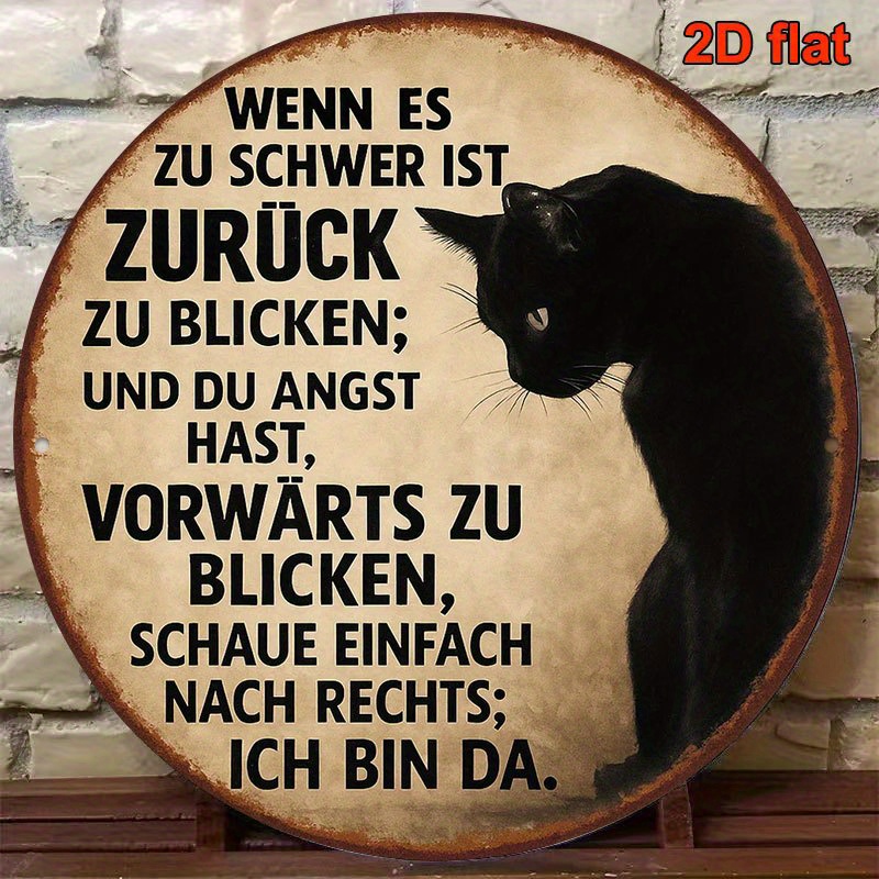 Tin Sign - Vintage Durable Met – Black Tin Candle Bewertung und Preis