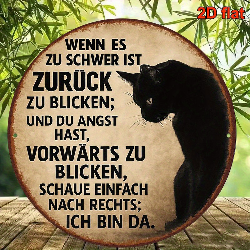 Tin Sign - Vintage Durable Met – Black Tin Candle Bewertung und Preis