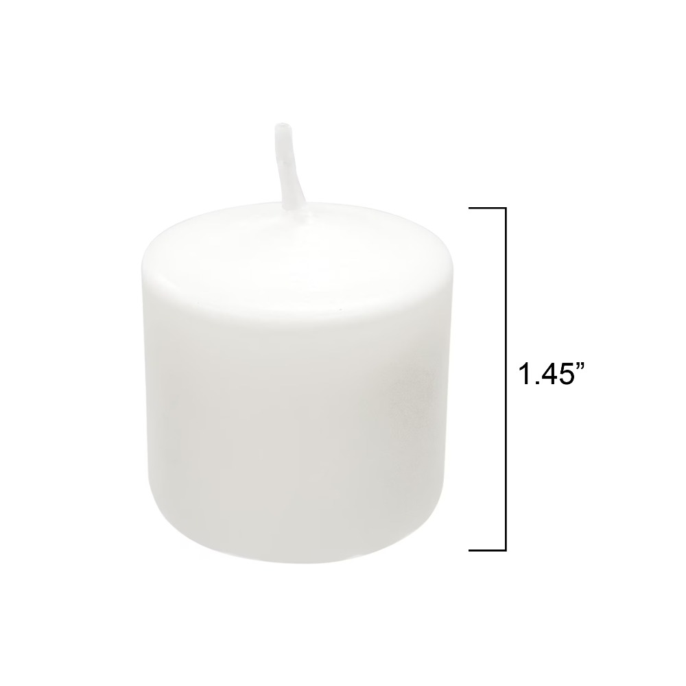 Unscented White Votive Candles – Candle Supplies Bulk Bewertung und Preis