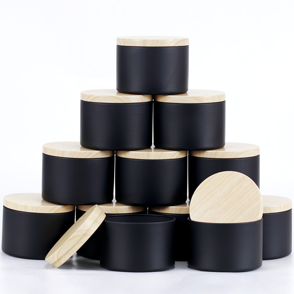 24pcs 4oz Black Candle Jars ,R – Black Tin Candle Bewertung und Preis