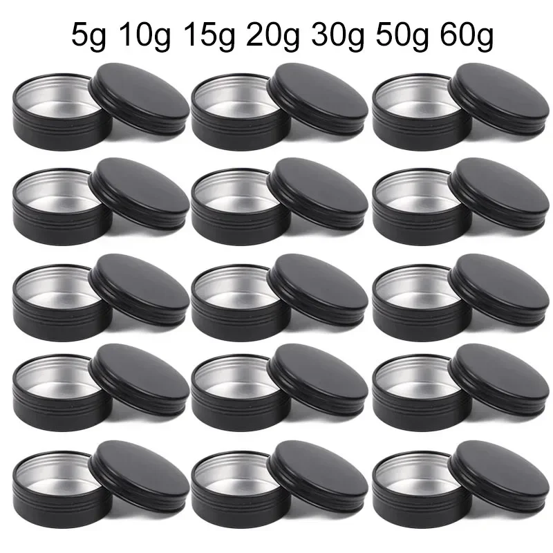 50Pcs Black Empty Candle Jars  – Black Tin Candle Bewertung und Preis