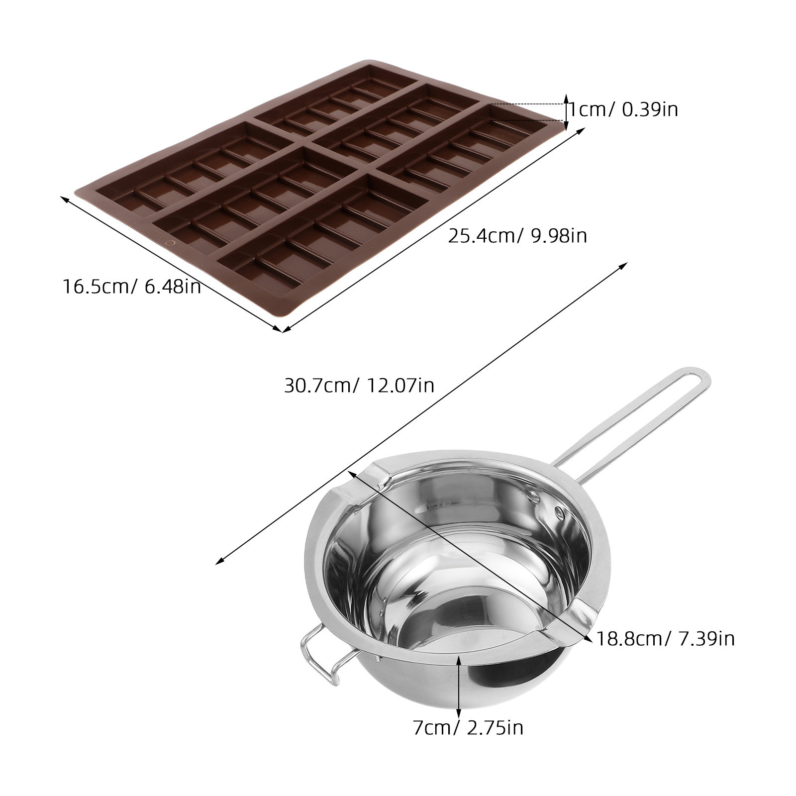 1Set 1200Ml Double Boiler Choc – Wax Melting Pot Bewertung und Preis