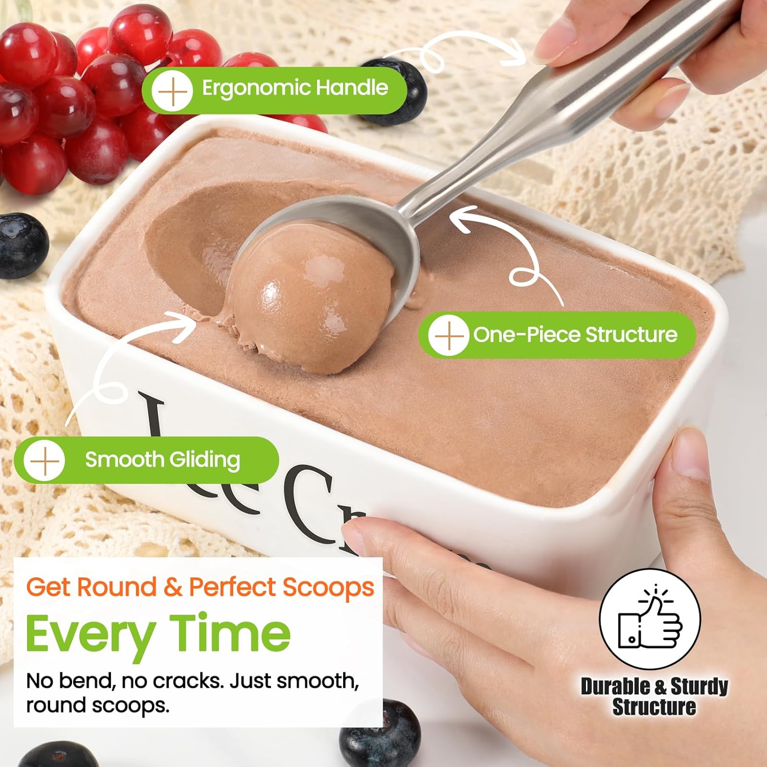 304 Stainless Steel Ice Cream  – Candle Shop Bewertung und Preis
