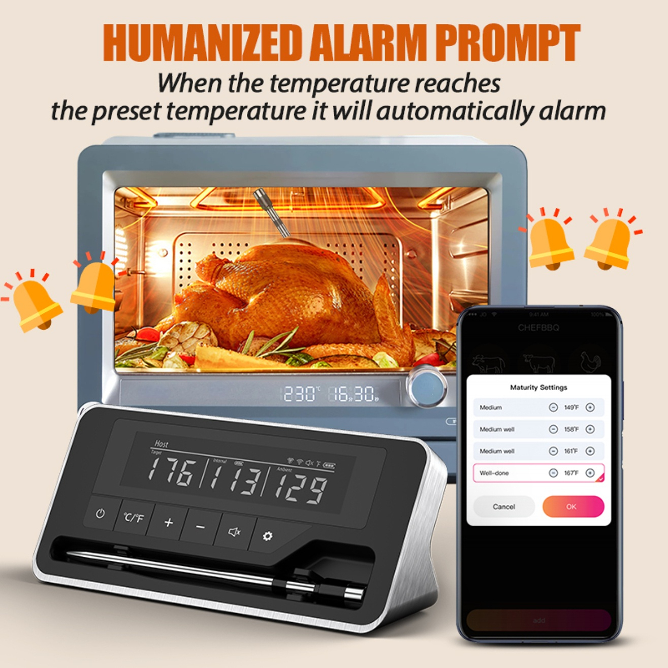 Meat Thermometer Wireless Prob – Candle Shop Bewertung und Preis