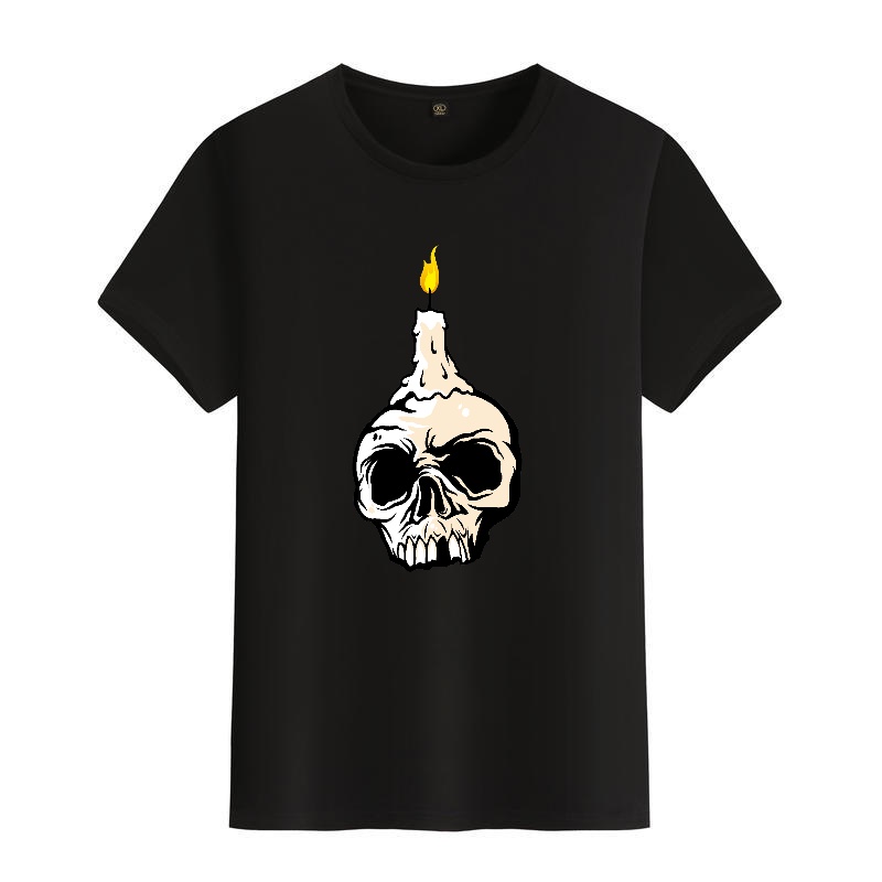 Men's Black Round-Neck Short-S – Black Tin Candle Bewertung und Preis