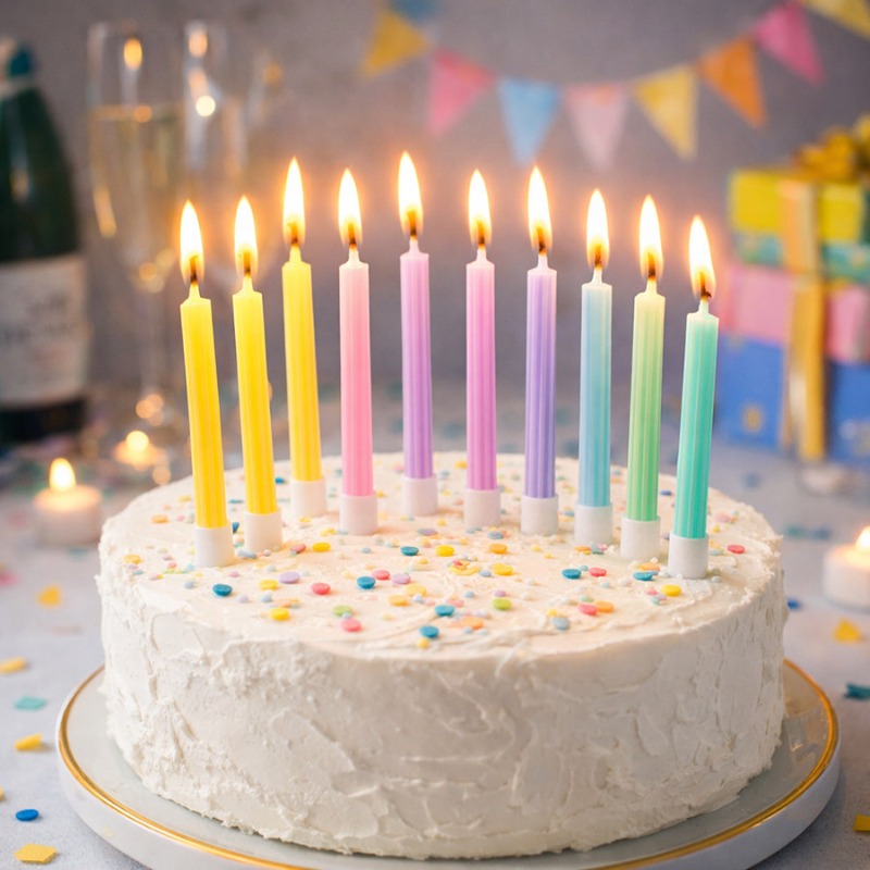 1 Pack Pencil Shaped Birthday  – Candle Supplies Bulk Bewertung und Preis