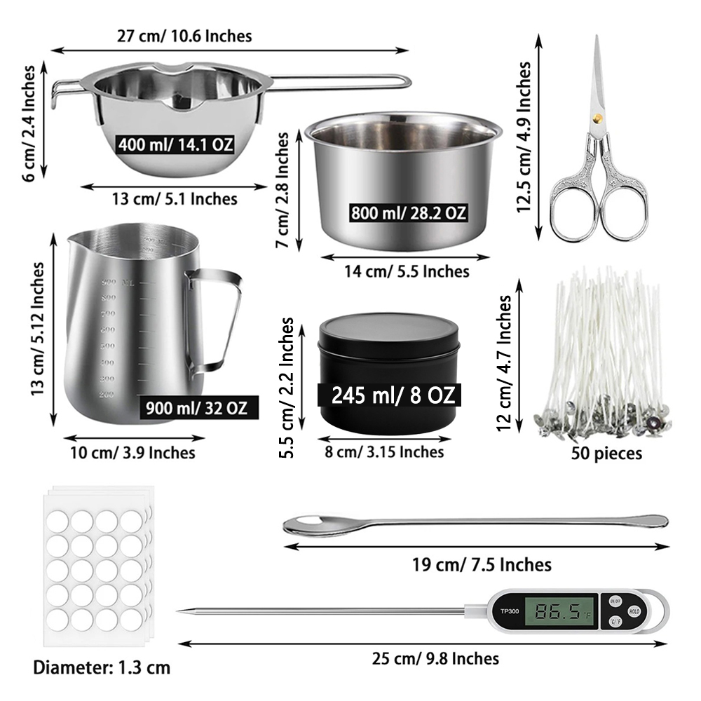 Glintmos DIY Candle Making Kit – Wax Melting Pot Bewertung und Preis