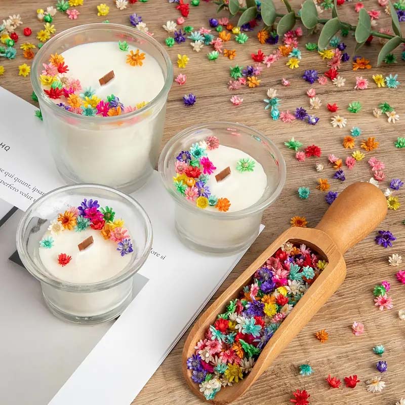 Mixed Colorful Flower for Wax  – Candle Supplies Bulk Bewertung und Preis