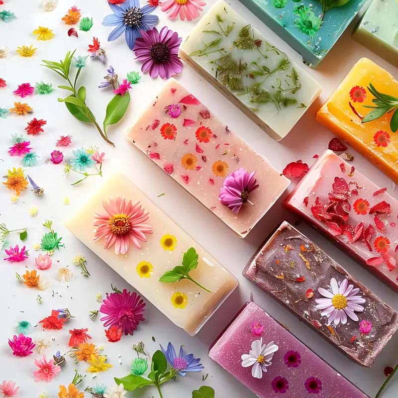 Mixed Colorful Flower for Wax  – Candle Supplies Bulk Bewertung und Preis