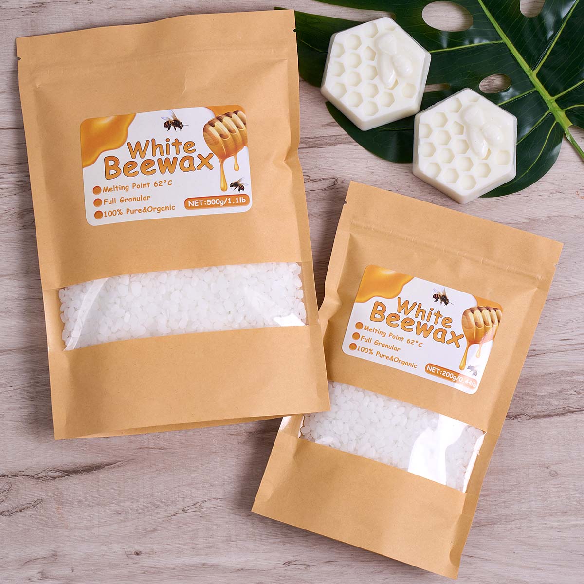 1000g White Beeswax DIY Candle – Candle Supplies Bulk Bewertung und Preis