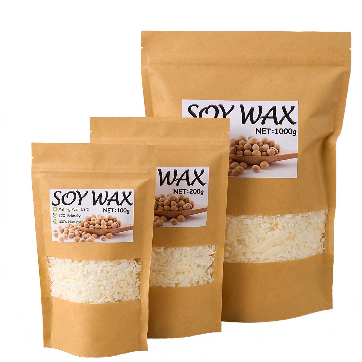 1 Pounds Pure White Soy Wax Fo – Candle Supplies Bulk Bewertung und Preis