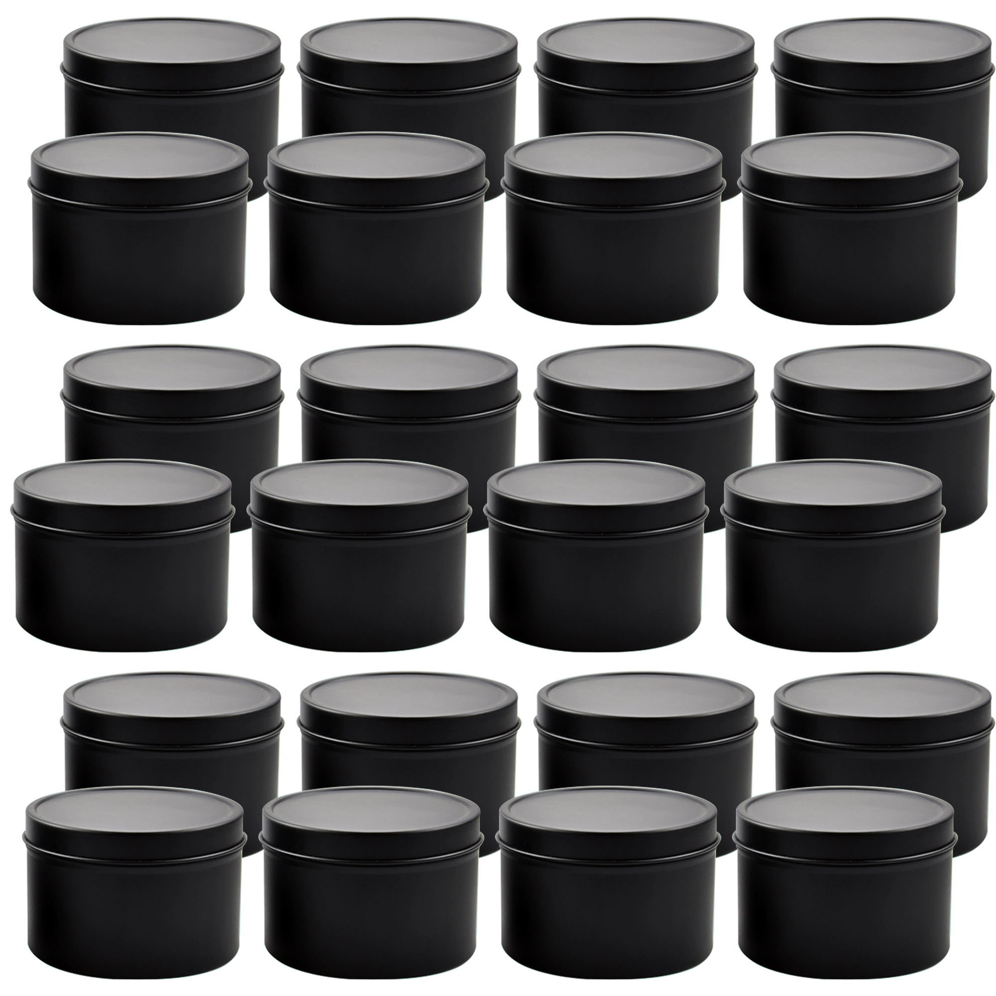 4oz/ 8oz Candle tins with lids – Black Tin Candle Bewertung und Preis