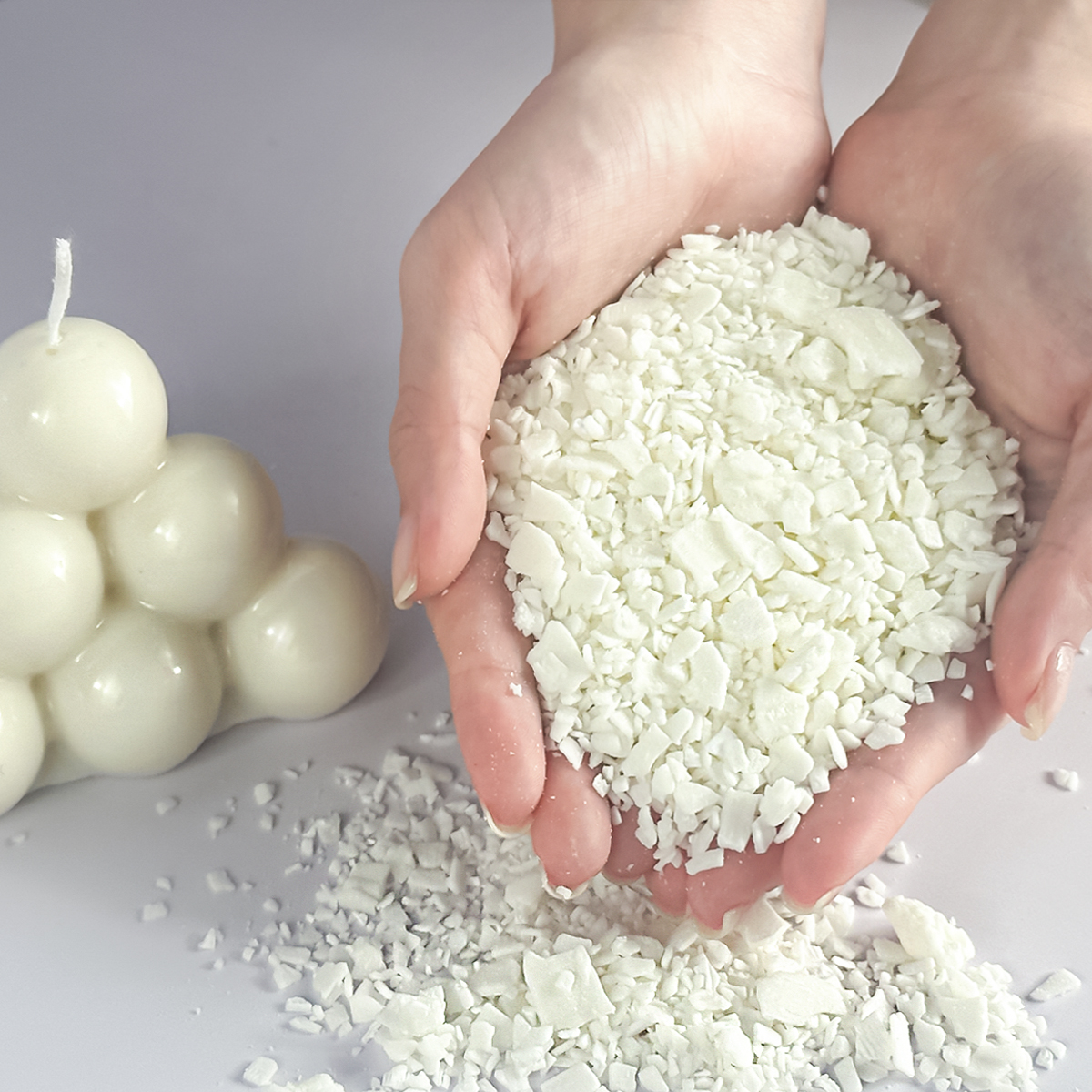 250g/500g Natural Soy Wax Gran – Candle Supplies Bulk Bewertung und Preis