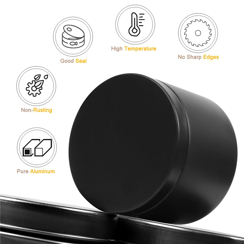 A93E-48Pcs Black Candle Tins,  – Black Tin Candle Bewertung und Preis