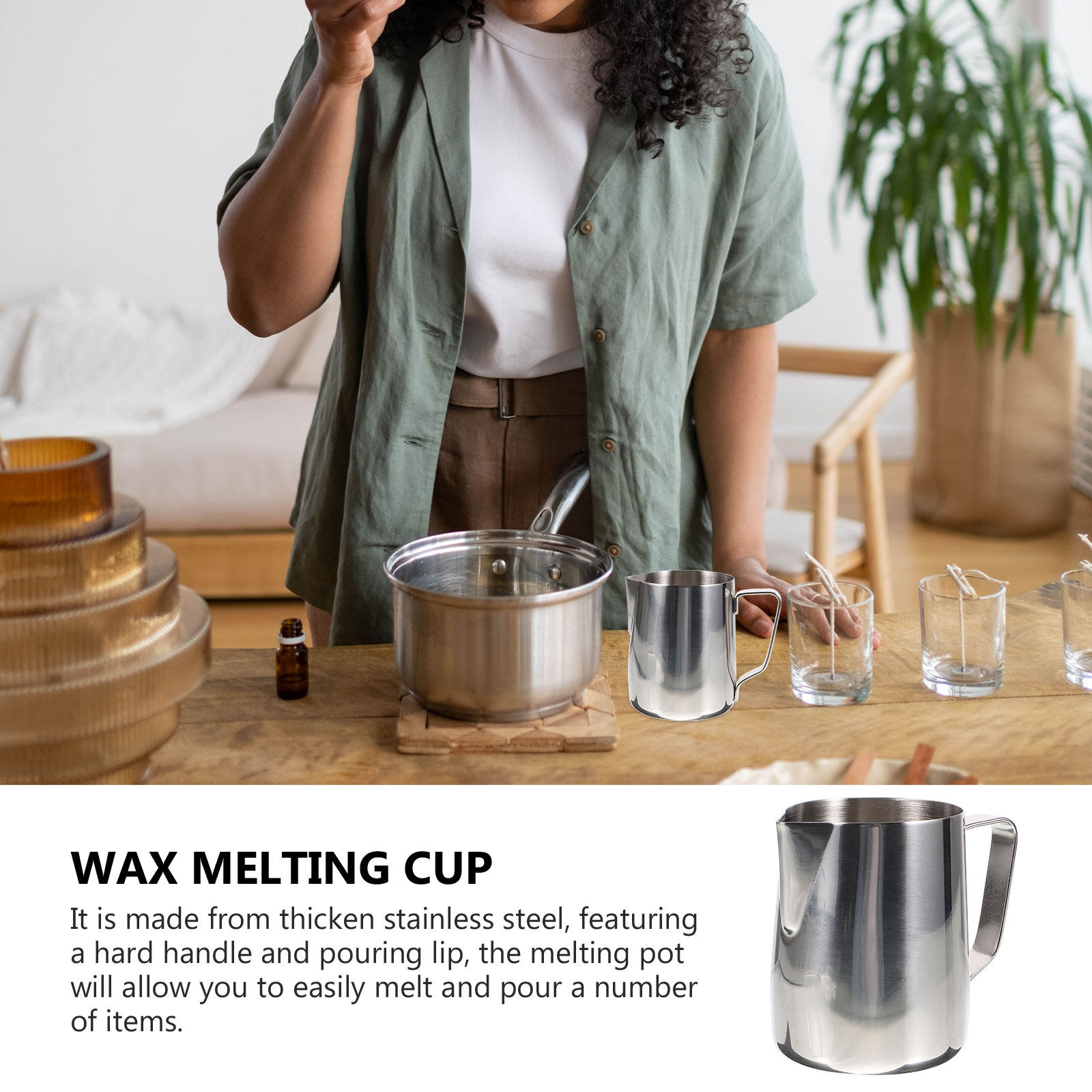 300Ml Thickened Stainless Stee – Wax Melting Pot Bewertung und Preis