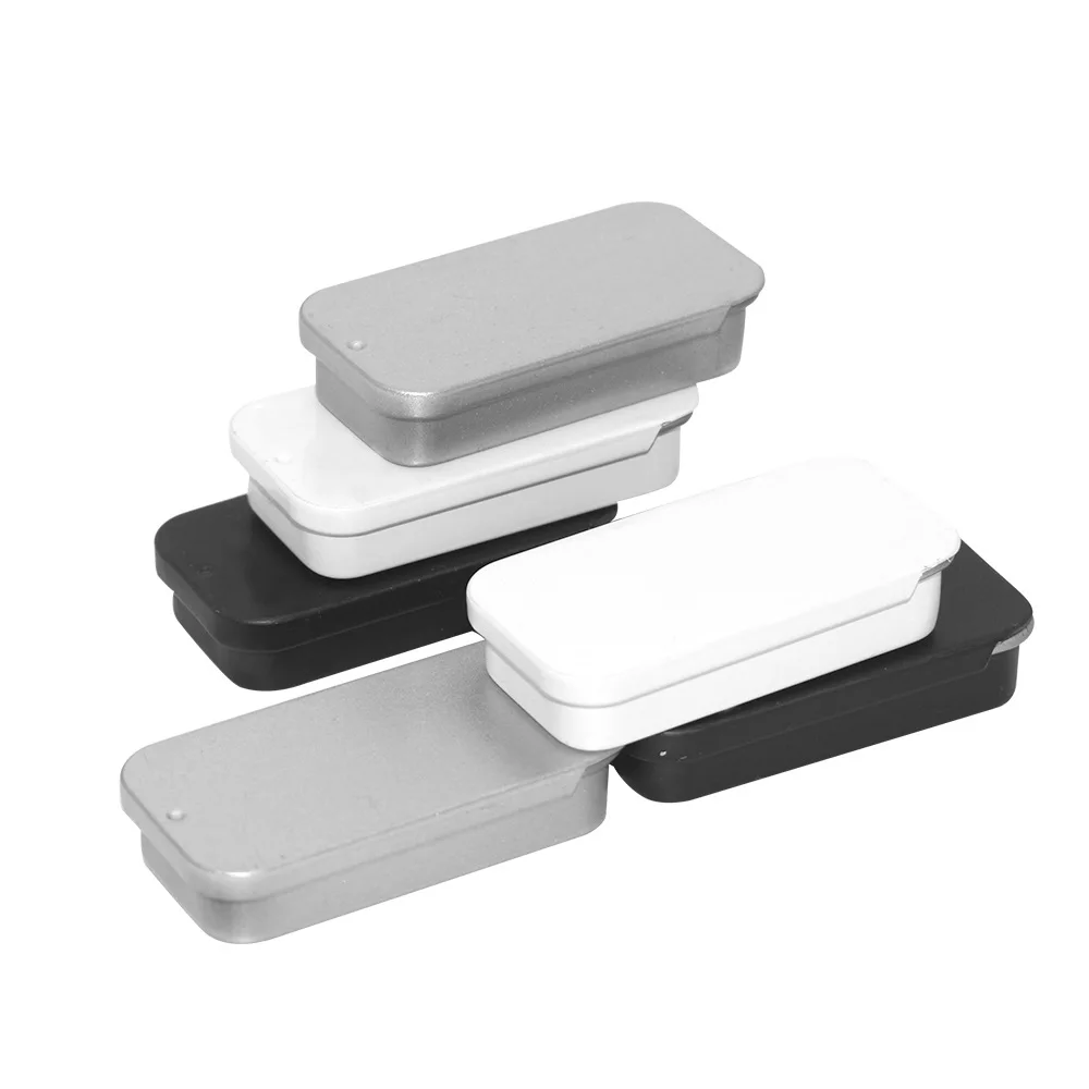 500pcs 50x25x11mm Metal Boxes  – Black Tin Candle Bewertung und Preis