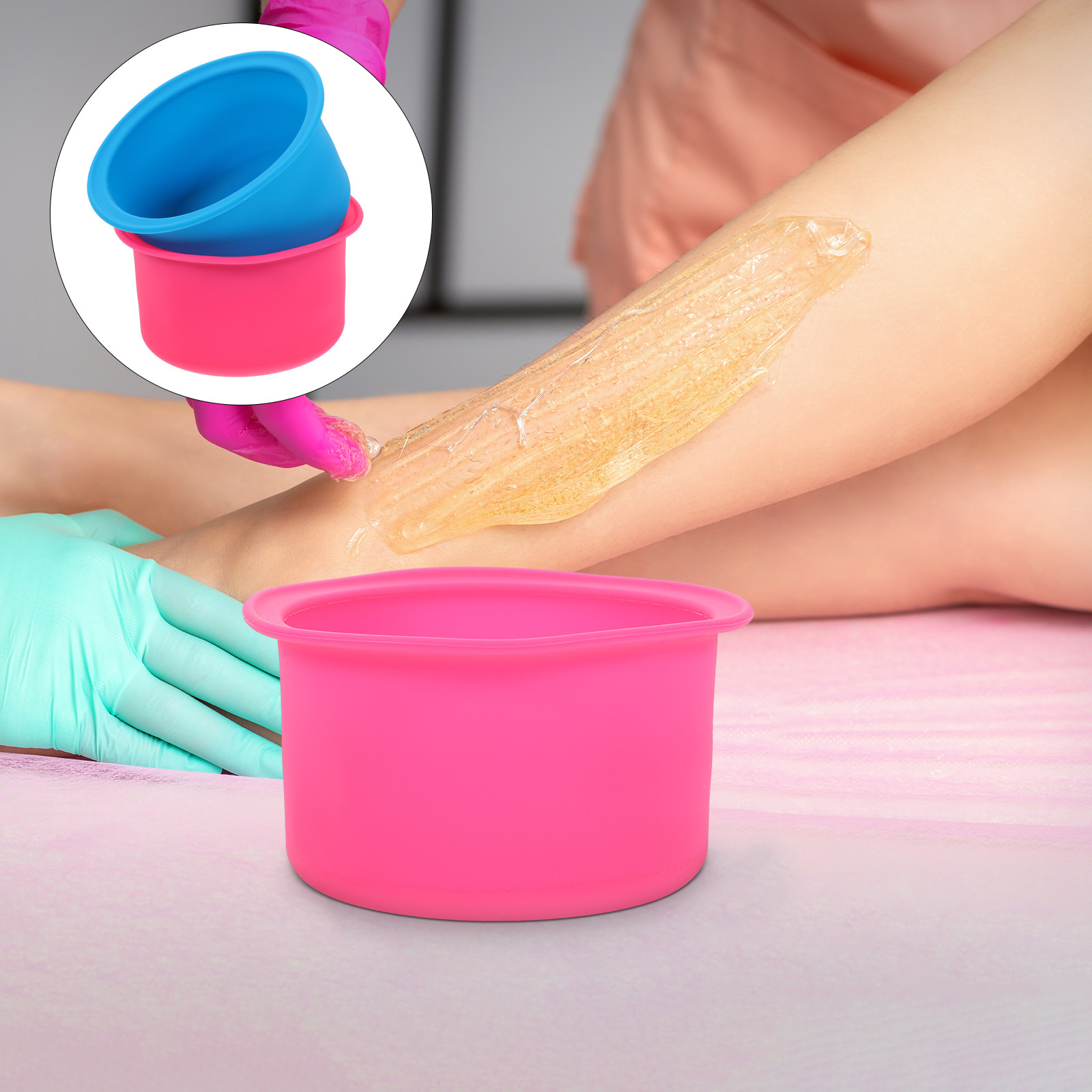 2Pcs Non-Stick Silicone Wax Me – Wax Melting Pot Bewertung und Preis