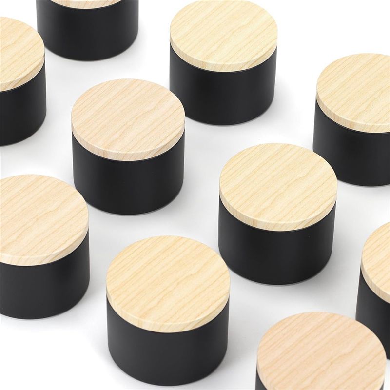 24 Pack 4 Oz Black Candle Tins – Black Tin Candle Bewertung und Preis