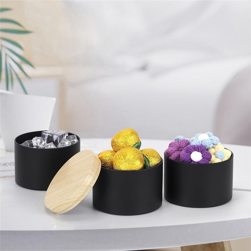 24 Pack 4 Oz Black Candle Tins – Black Tin Candle Bewertung und Preis