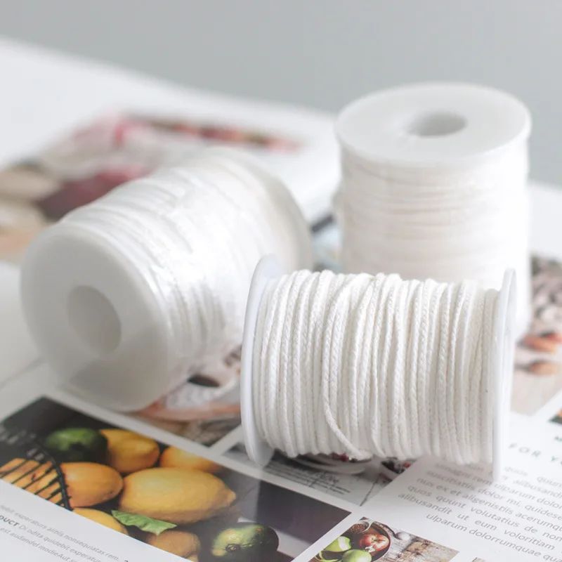 61 Meters/Roll White Candle Wi – Candle Supplies Bulk Bewertung und Preis