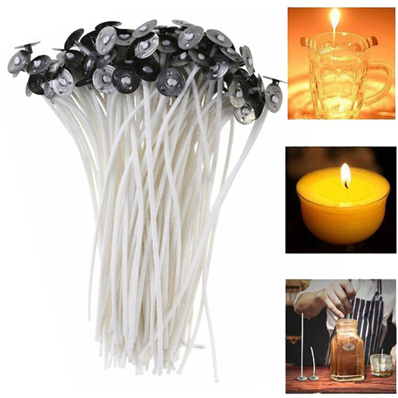 100PCs Candle Wick Candle Wick – Candle Supplies Bulk Bewertung und Preis